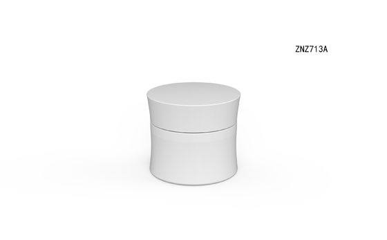 61mm Diameter Cream Jars Cosmetic Packaging Matte Clear Plastic Cosmetic Jars
