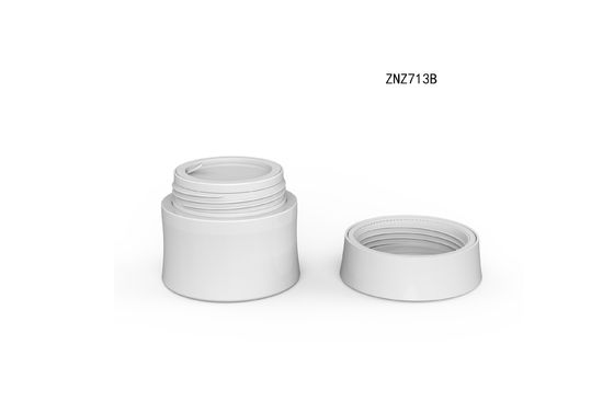61mm Diameter Cream Jars Cosmetic Packaging Matte Clear Plastic Cosmetic Jars